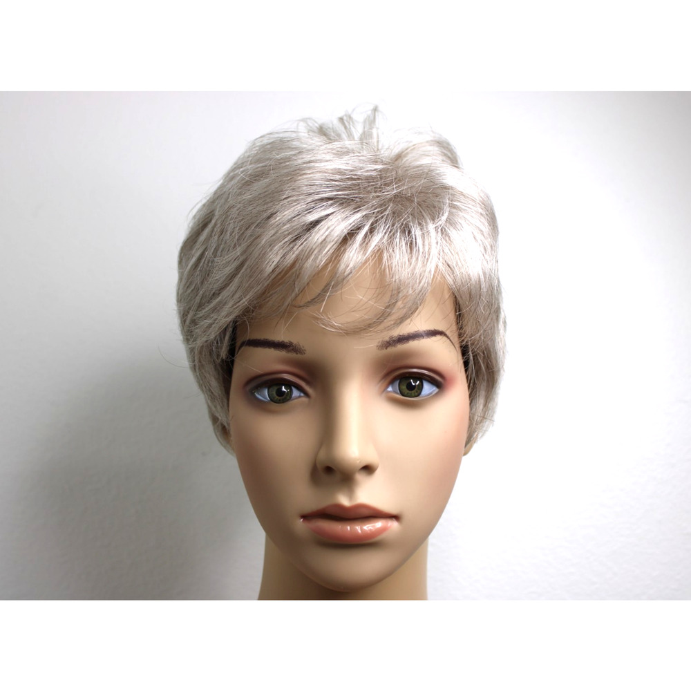Paula Young Wig ABBY-P 56 Short Cut Gray Silver